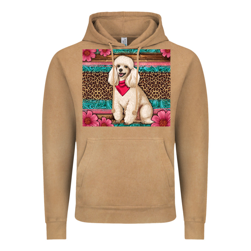 Standart Poodle Floral Vintage Hoodie by Artiststas | Teevron