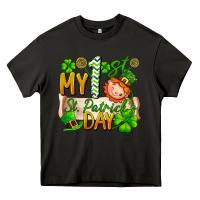 Asphalt my 1st st patricks day Heavy Core Tee - FaDigitalArtStudio