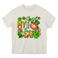 Cream my 1st st patricks day Heavy Core Tee - FaDigitalArtStudio
