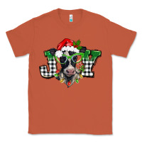Copper Christmas joy black and white cow Classic Tee - BarkalooDesign
