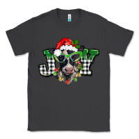 Smoke Christmas joy black and white cow Classic Tee - BarkalooDesign