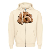 Cockapoo Zipper Hoodie | Teevron
