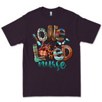 Plum One Loved Nurse Premium Tee - FaDigitalArtStudio