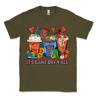 Army Green It's Game Day Y'all Basketball Coffee Cups Classic Tee - FaDigitalArtStudio