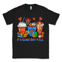Black It's Game Day Y'all Basketball Coffee Cups Classic Tee - FaDigitalArtStudio