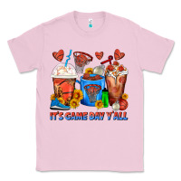 Bubblegum Pink It's Game Day Y'all Basketball Coffee Cups Classic Tee - FaDigitalArtStudio