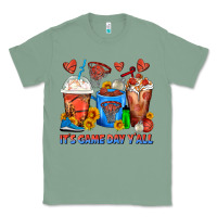 Sage It's Game Day Y'all Basketball Coffee Cups Classic Tee - FaDigitalArtStudio