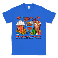True Royal It's Game Day Y'all Basketball Coffee Cups Classic Tee - FaDigitalArtStudio
