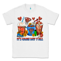White It's Game Day Y'all Basketball Coffee Cups Classic Tee - FaDigitalArtStudio