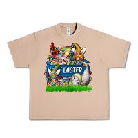 Burro easter Urban Heavy Tee - CowhideDigitalArt