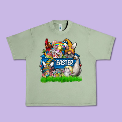 Easter Urban Heavy Tee Designed By Cowhidedigitalart