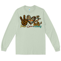 Matcha peace love anchors Long Sleeve Tee - RacoonDesign