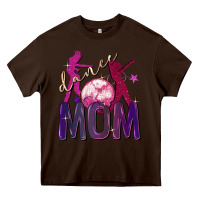 Chocolate Brown Dance mom Mother's Day Heavy Core Tee - FaDigitalArtStudio