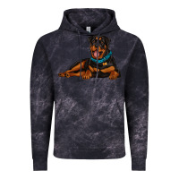 Cloud Black rottweiler Vintage Hoodie - Artiststas