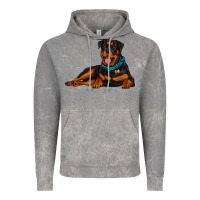 Cloud Rock rottweiler Vintage Hoodie - Artiststas