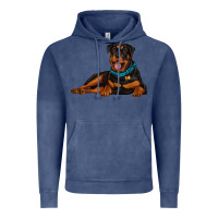 Vintage Denim rottweiler Vintage Hoodie - Artiststas