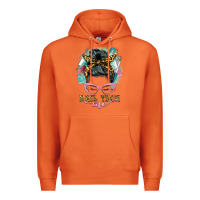 Carrot nail tech life messy bun Premium Hoodie - BarkalooDesign