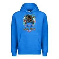 True Royal nail tech life messy bun Premium Hoodie - BarkalooDesign
