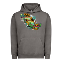 Pigment Tornado Mexico Map Urban Hoodie - RanaPortraitStore