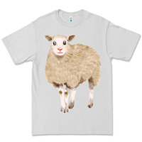 Dove Grey sheep Premium Tee - FaDigitalArtStudio