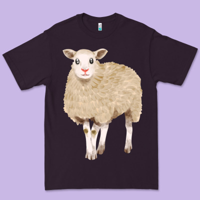 Sheep Premium Tee Designed By Fadigitalartstudio