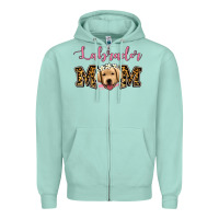 Seafoam labrador mom Zipper Hoodie - Jasminsmagicworld