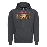 Smoke labrador mom Zipper Hoodie - Jasminsmagicworld