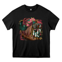 Black Let's Go Heavy Core Tee - Jasminsmagicworld