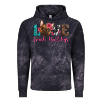 Cloud Black love french bulldogs Vintage Hoodie - Artiststas