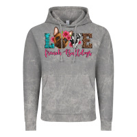 Cloud Rock love french bulldogs Vintage Hoodie - Artiststas