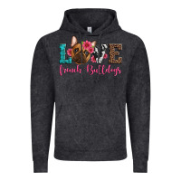 Vintage Black love french bulldogs Vintage Hoodie - Artiststas