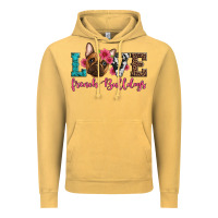Vintage Mustard love french bulldogs Vintage Hoodie - Artiststas