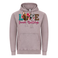 Vintage Zinc love french bulldogs Vintage Hoodie - Artiststas