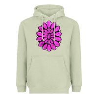 Matcha pink gemstone Heavyweight Hoodie - RanaPortraitStore