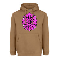 Toasted Coconut pink gemstone Heavyweight Hoodie - RanaPortraitStore