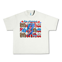 Pistachio american mama Urban Heavy Tee - CowhideDigitalArt