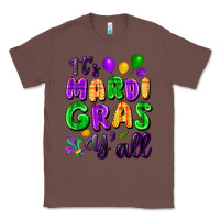 Chestnut It's Mardi Gras y'all Classic Tee - FaDigitalArtStudio