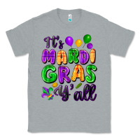 Heather Grey It's Mardi Gras y'all Classic Tee - FaDigitalArtStudio