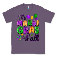 Lavender It's Mardi Gras y'all Classic Tee - FaDigitalArtStudio
