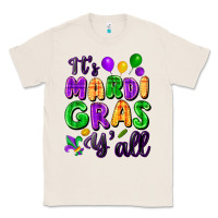 Natural It's Mardi Gras y'all Classic Tee - FaDigitalArtStudio