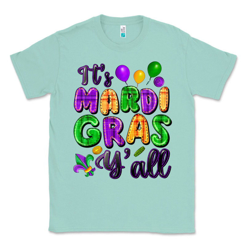 It's Mardi Gras Y'all Classic Tee by FaDigitalArtStudio | Teevron