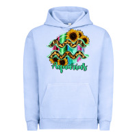 Pigment Grape Ice Aquarius Zodiac Sign Sunflower Leopard Serape Urban Hoodie - RanaPortraitStore