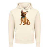 Vintage Artic french bulldog Vintage Hoodie - Artiststas