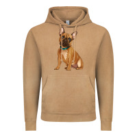 Vintage Camel french bulldog Vintage Hoodie - Artiststas