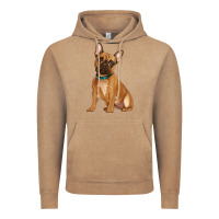Vintage Coffee french bulldog Vintage Hoodie - Artiststas