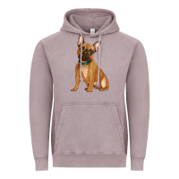 Vintage Zinc french bulldog Vintage Hoodie - Artiststas