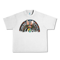 Lunar Rock easter rainbow Urban Heavy Tee - CowhideDigitalArt