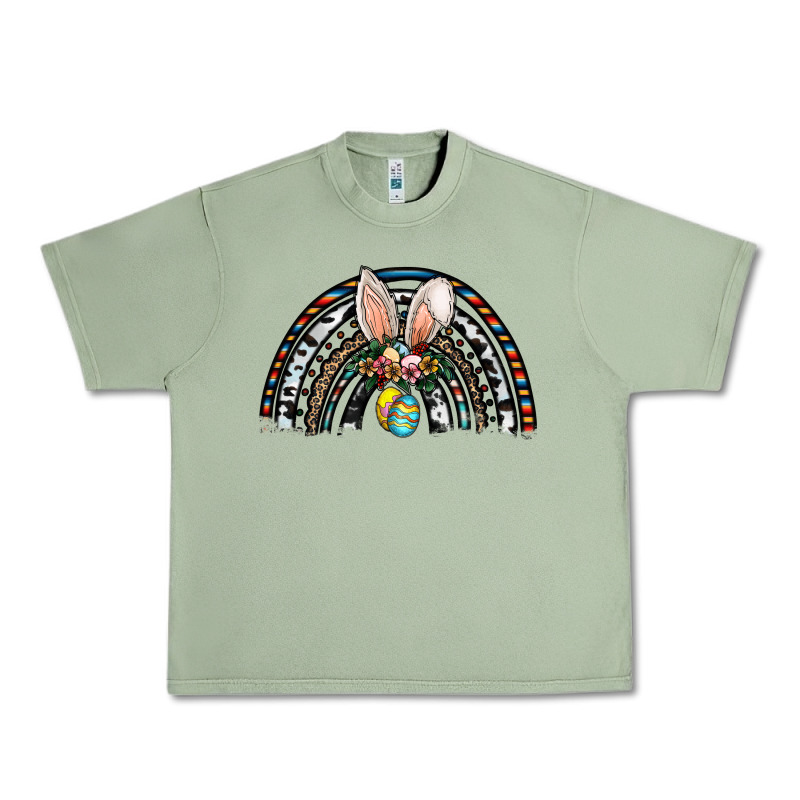 Easter Rainbow Urban Heavy Tee by CowhideDigitalArt | Teevron
