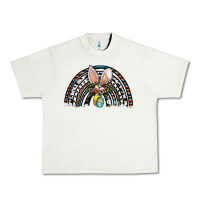 Pistachio easter rainbow Urban Heavy Tee - CowhideDigitalArt