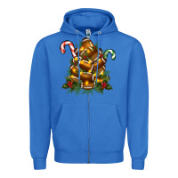 True Royal football tree christmas Zipper Hoodie - RanaPortraitStore